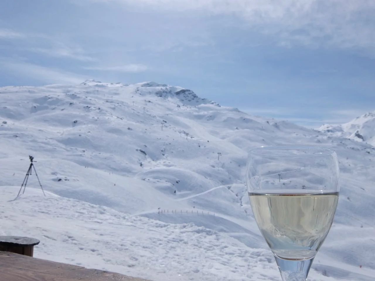 White Wine, Chez Pépé Nicolas, Skiing Val Thorens