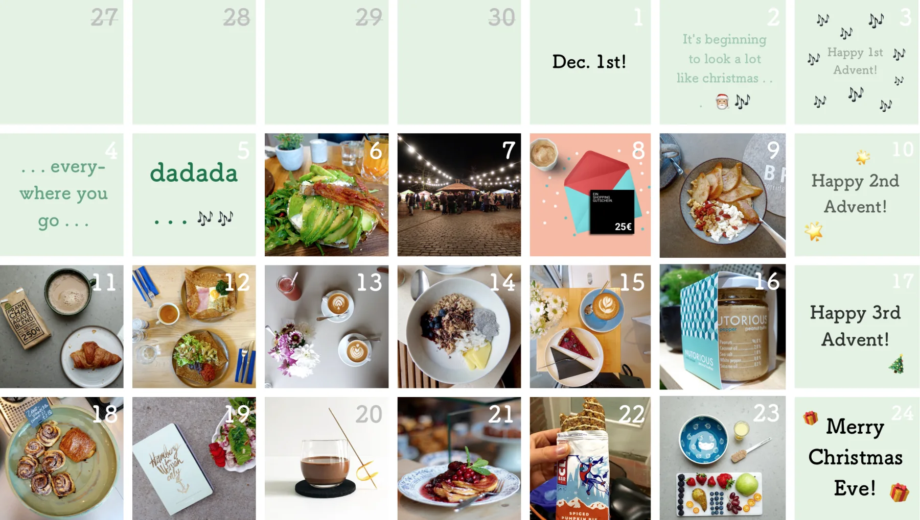 Adventskalender Giveaway Ookie Dough