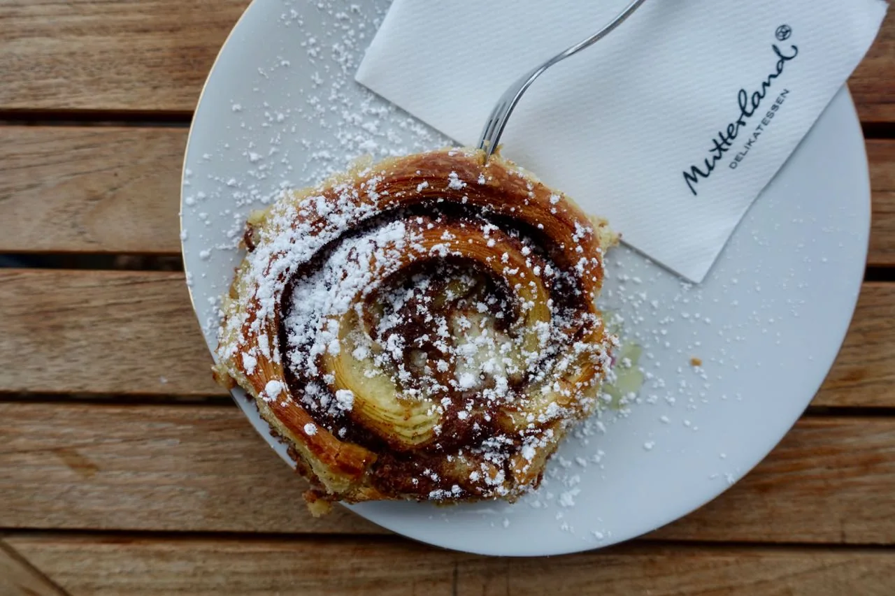 Mutterland cinnamon roll, Eppendorf Hamburg