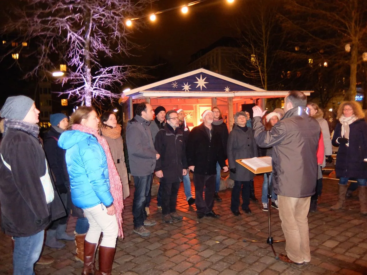 Photograph from Christmas Market Apostelkirche