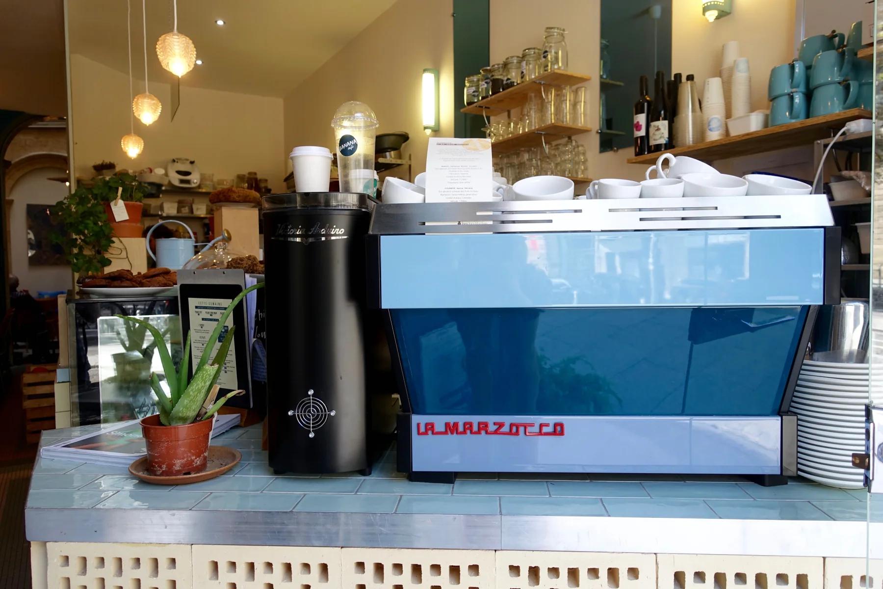 Banana Café La Marzocco