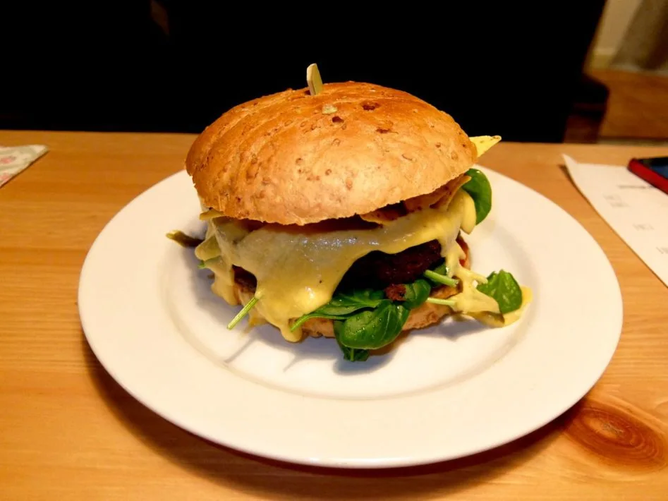 Happen Pappen: best vegan burger