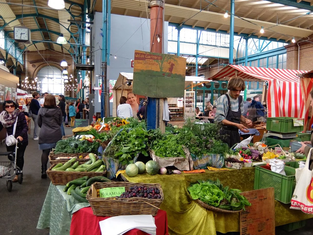 Markthalle Neun, fresh produce