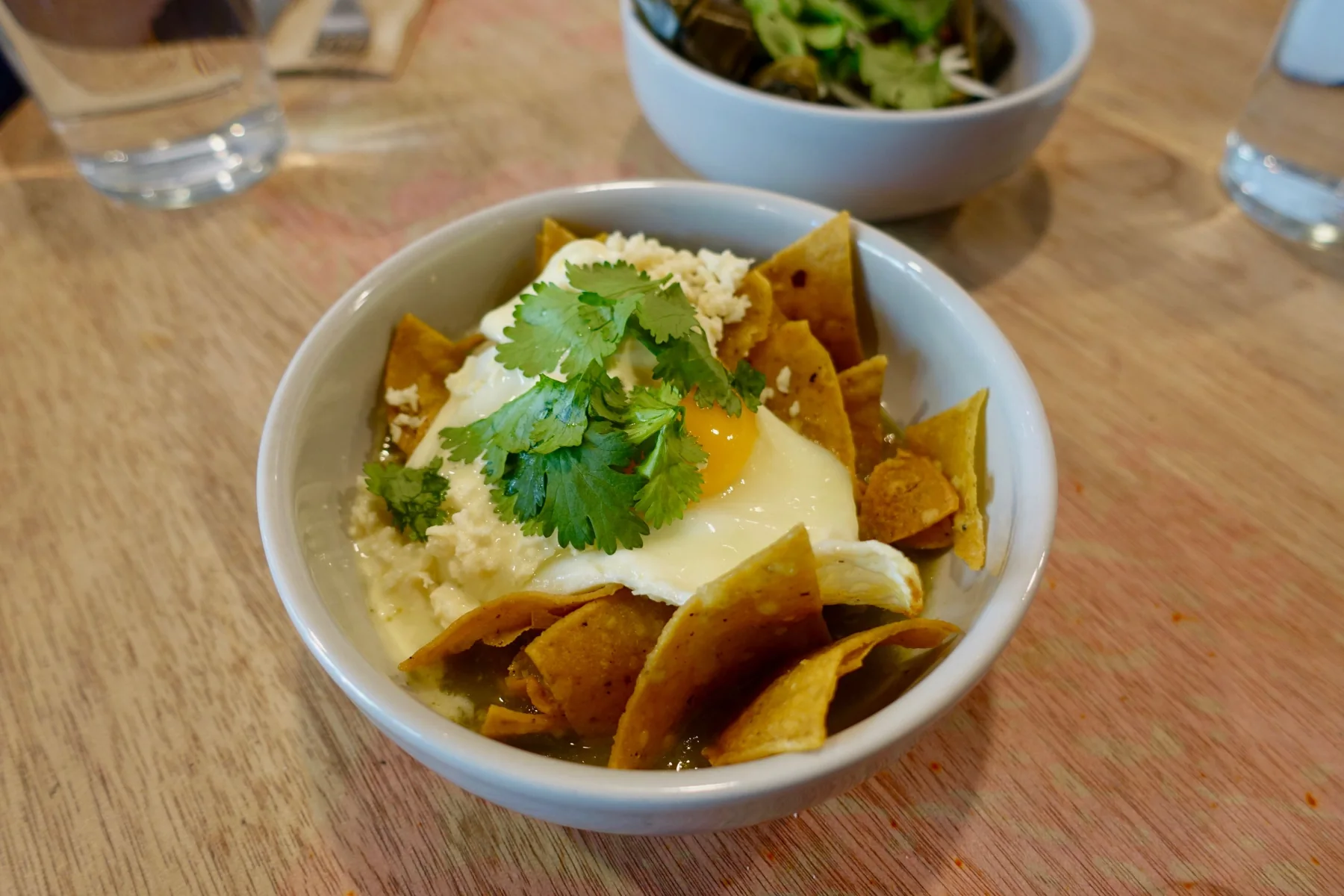 Chilaquiles, ENO Mexico City