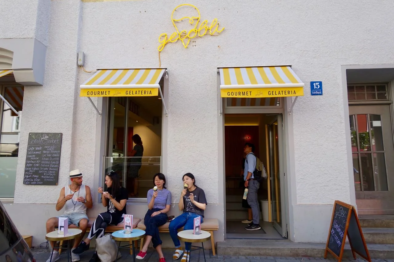 Photograph from München: "Italy's northest town"
