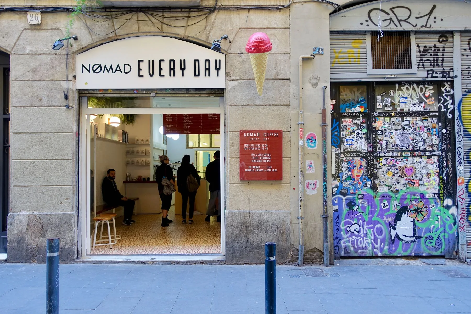 Nømad Every Day, Specialty Coffee Barcelona