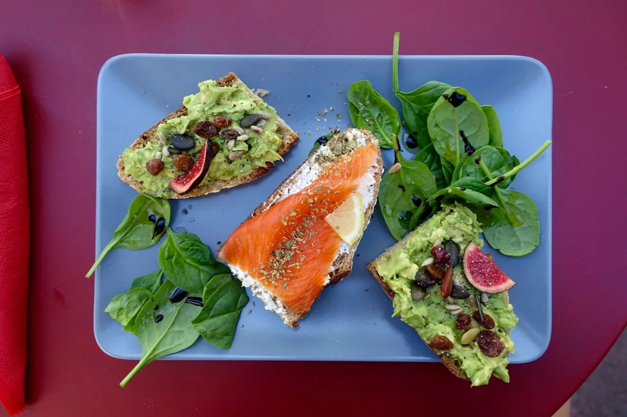 Avocado Toast at Le Café Cerise, Toulouse