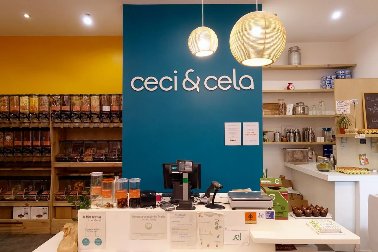 Ceci & Cela, local bulk store, Toulouse
