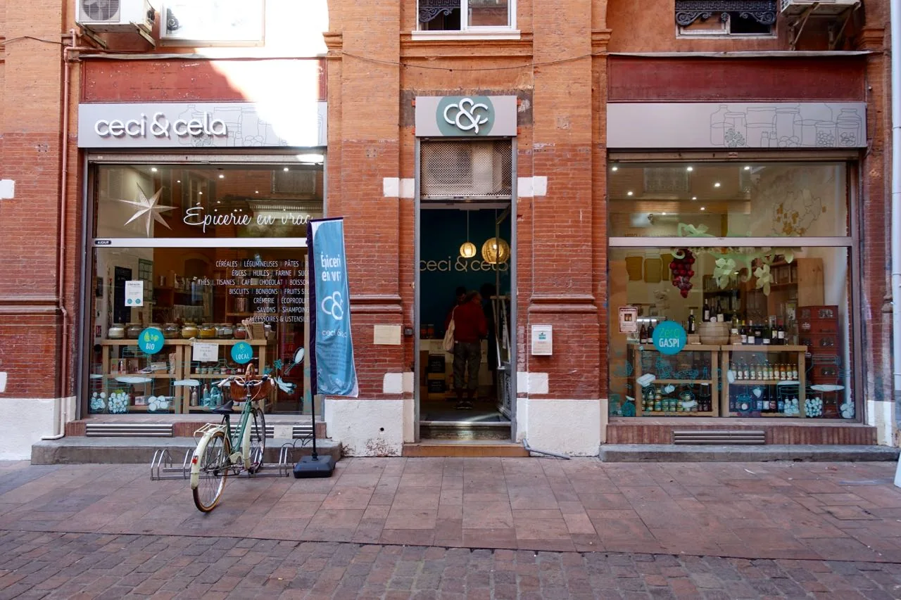 Ceci & Cela, local bulk store, Toulouse