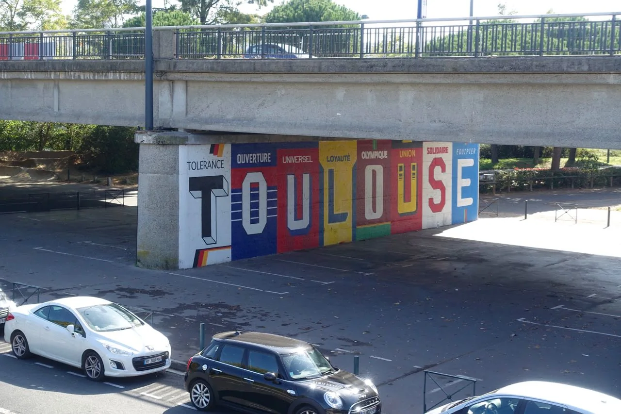 Visiting Toulouse, street art