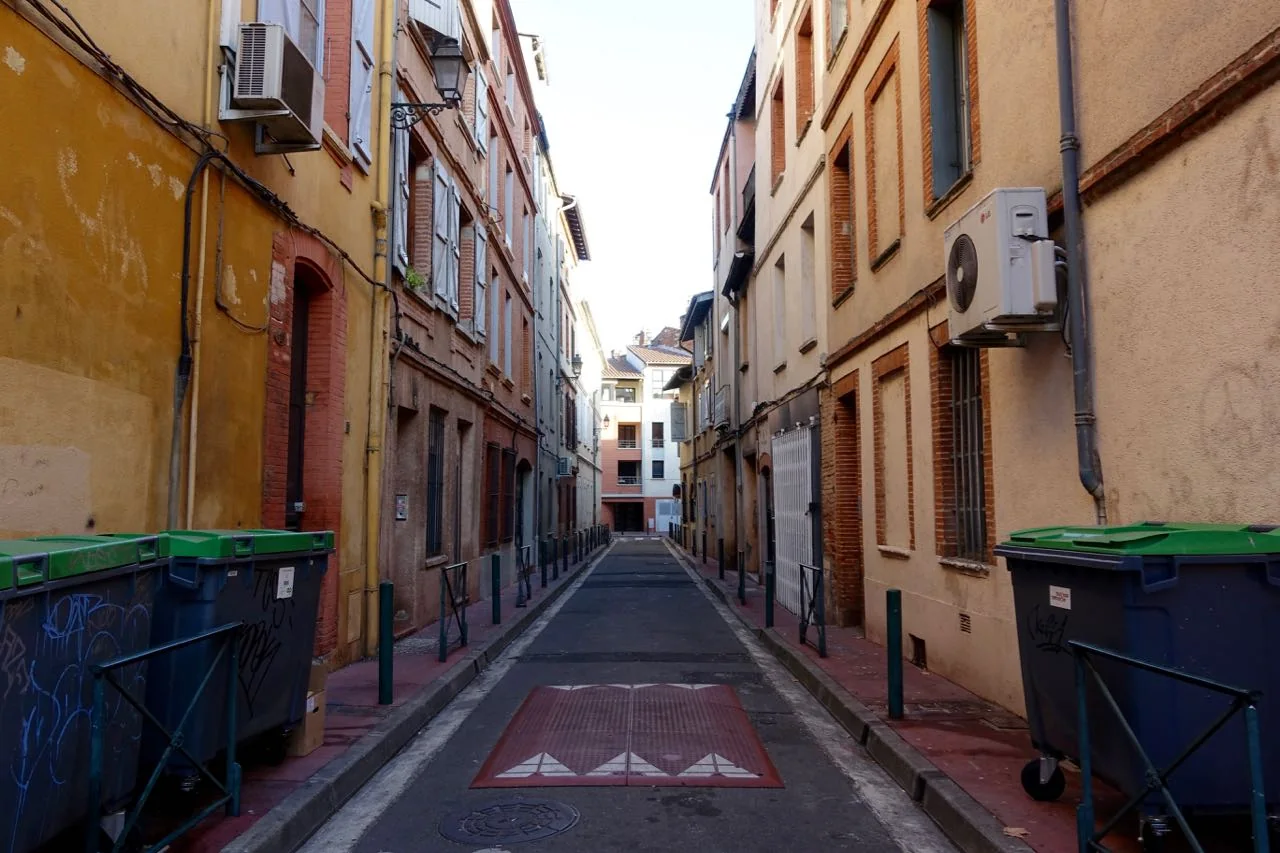 Visiting Toulouse, streets