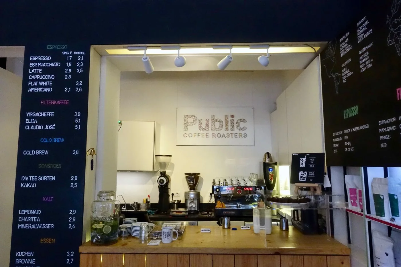 Photograph from Public Coffee Roasters