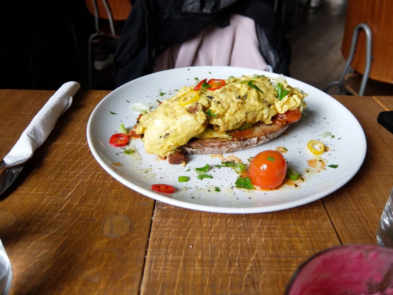 Hipster Breakfast, Rain Cafeatery, Hamburg Ottensen