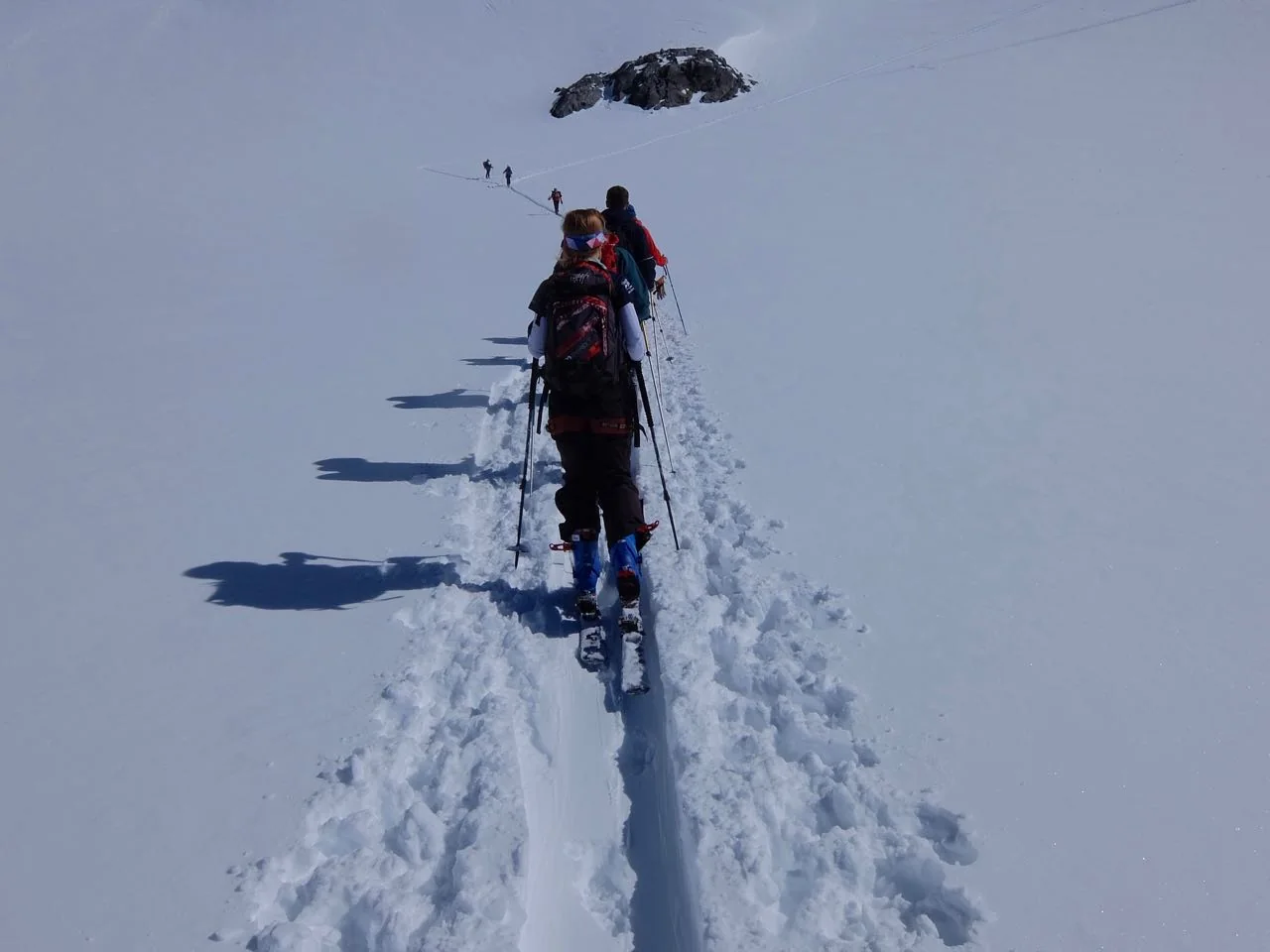 Backcountry ski touring in Les 3 Vallées