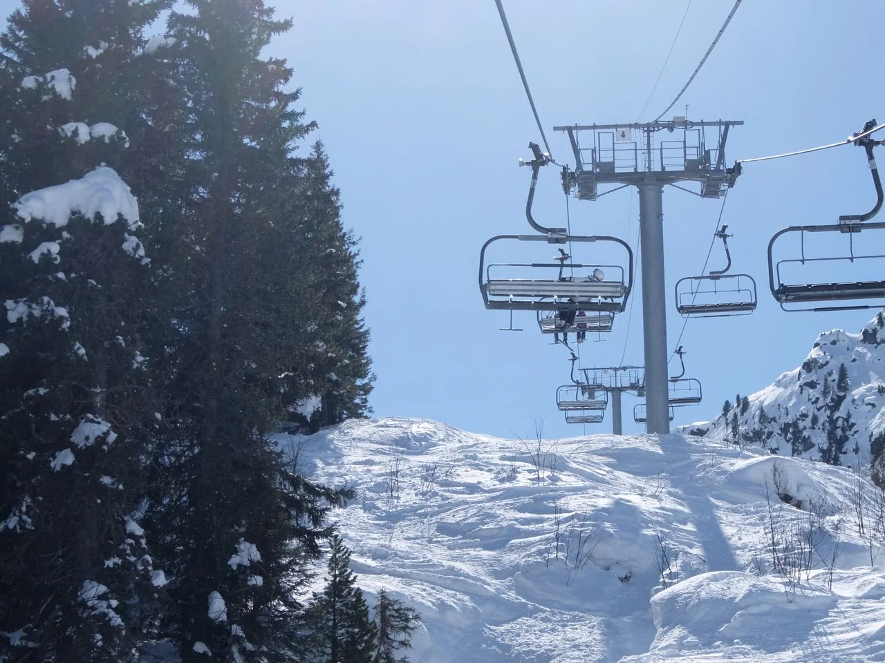 Chairlift in Les 3 Vallées