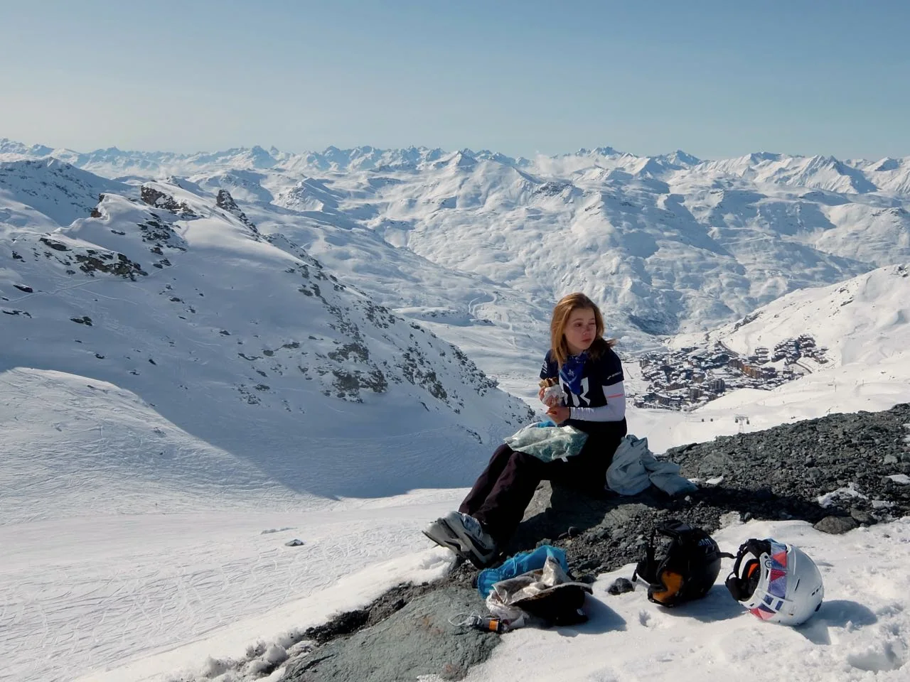 Mountain lunch spots in Les 3 Vallées