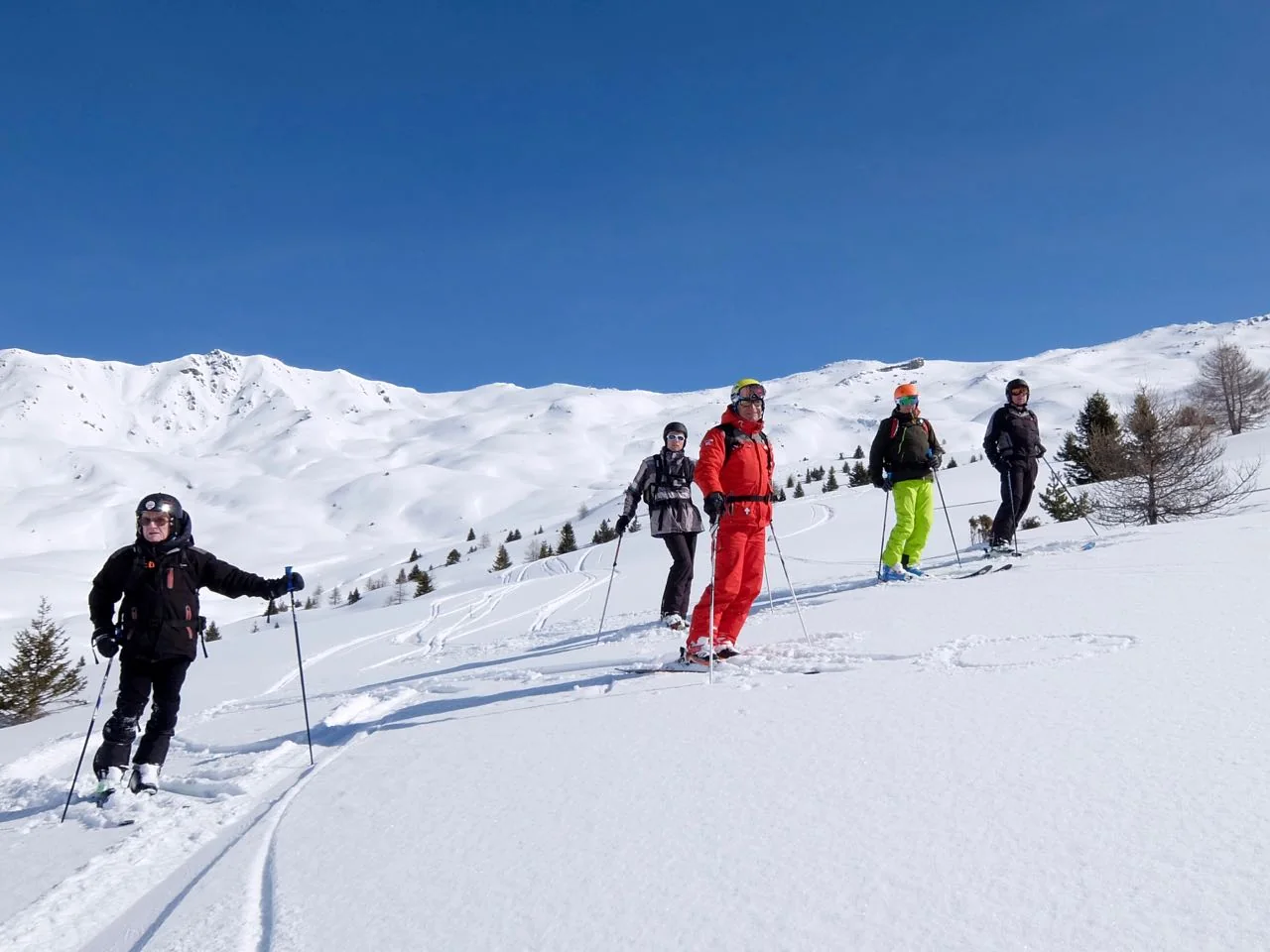 Ski tour in Les 3 Vallées