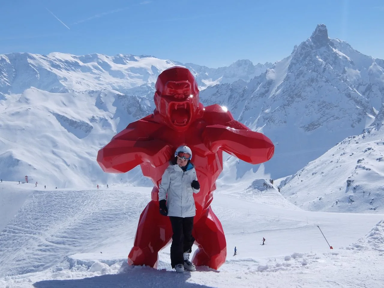 Skiing in Val Thorens