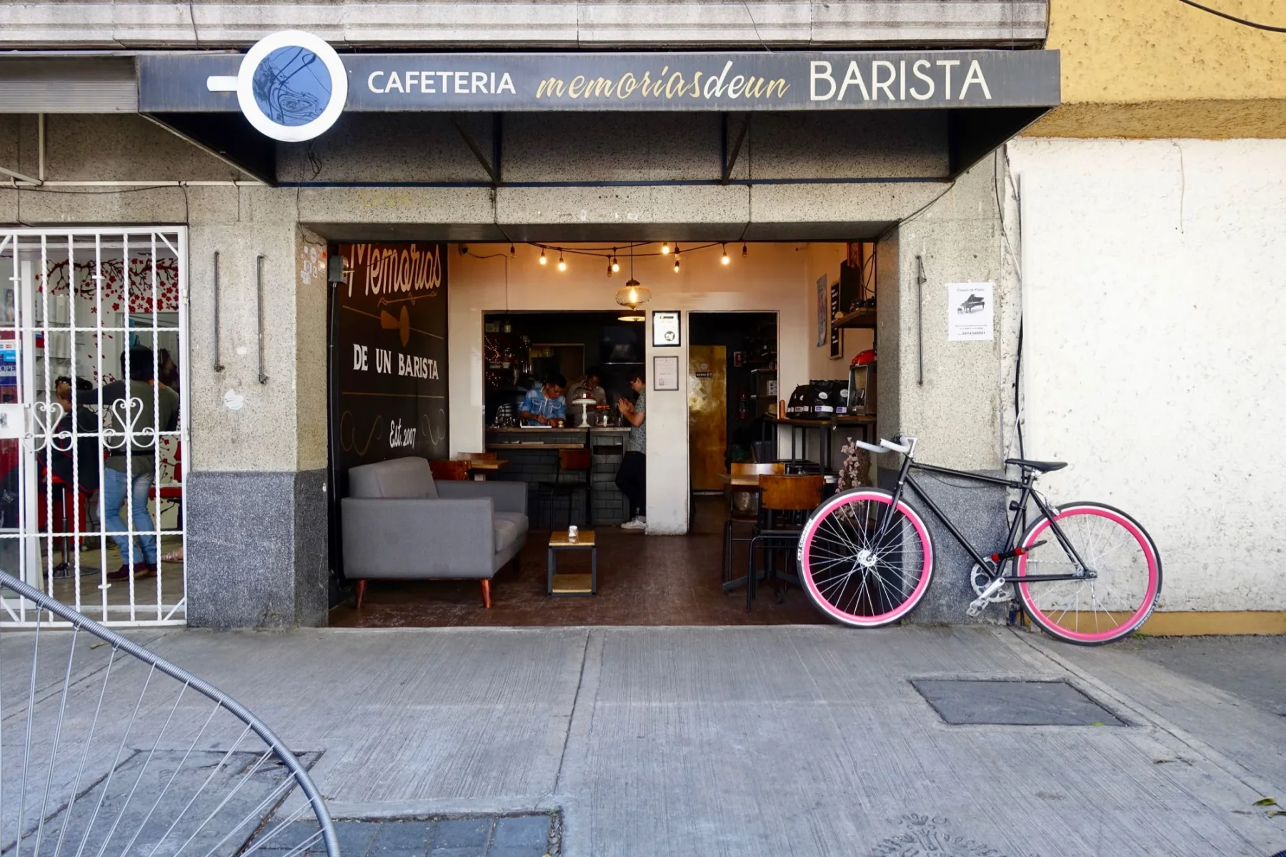 Café Memorias de un Barista, Mexico City