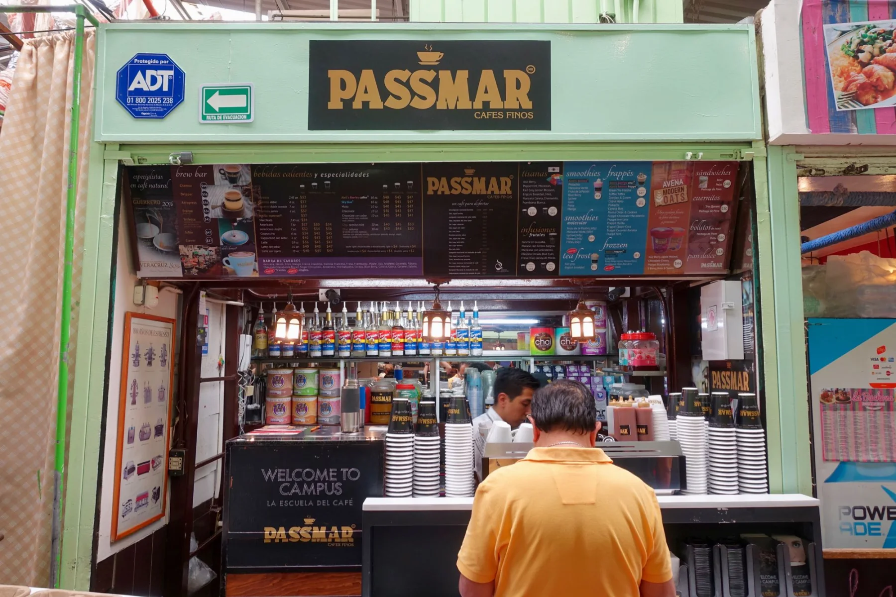 Café PASSMAR, Mexico City