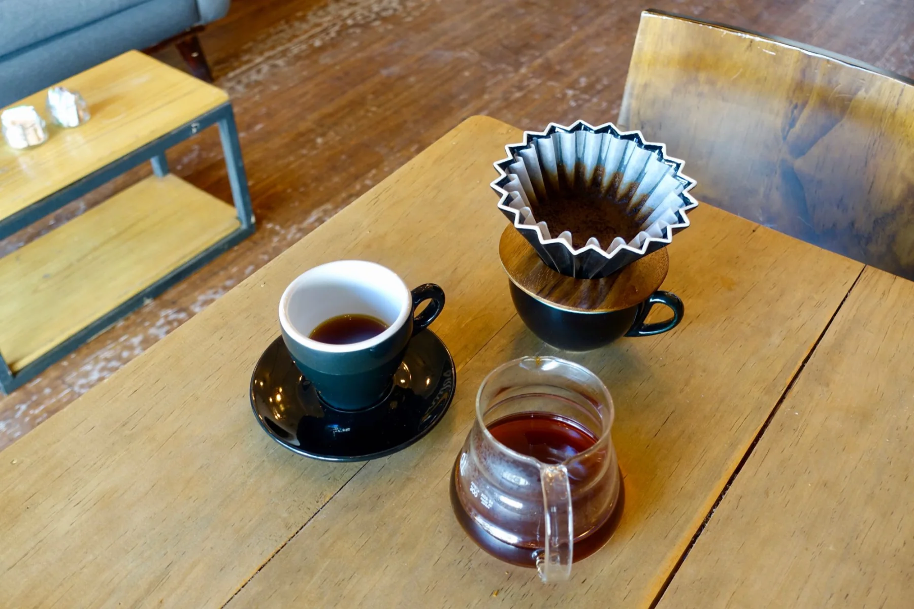 Origami Dripper, Café Memorias de un Barista