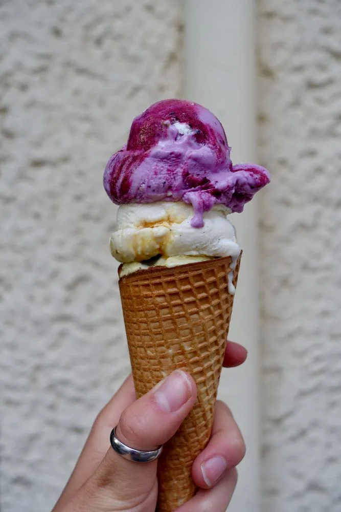 Ice cream from Hokey Pokey in Berlin