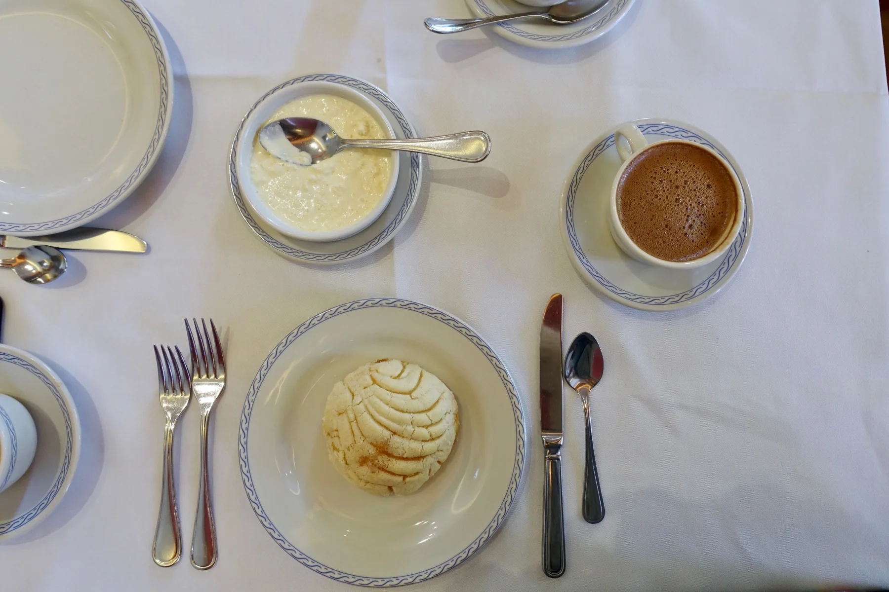 Hot Chocolate & Concha, traditional breakfast in Mexico City