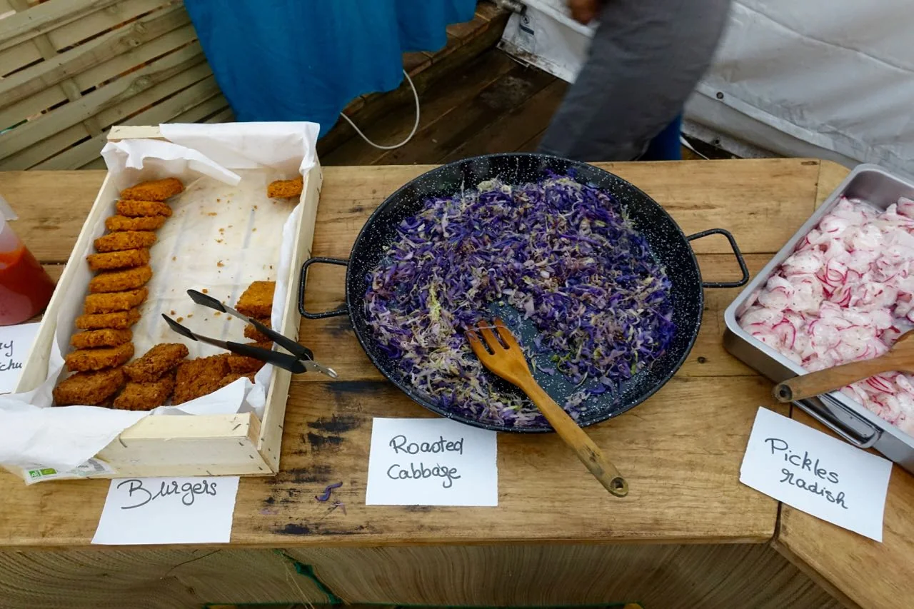 Vegan Surf Camp Dinner