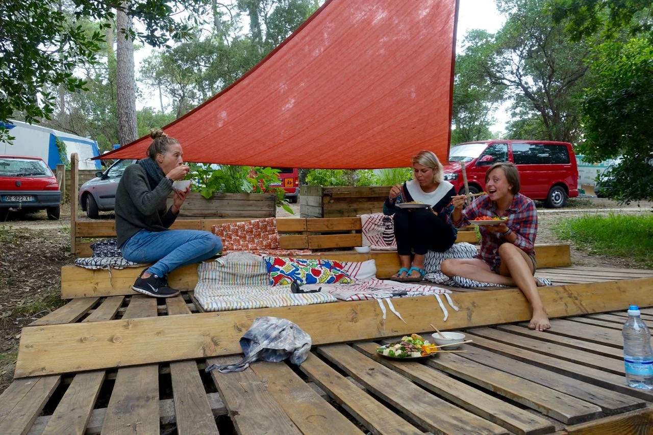 Vegan Surf Camp Dinner