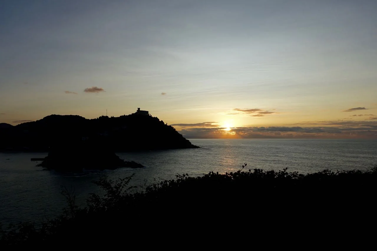 San Sebastian sunset