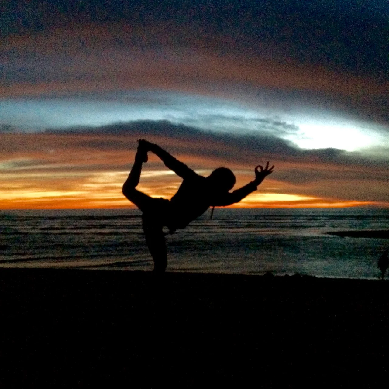 Sunset Yoga at the Beach