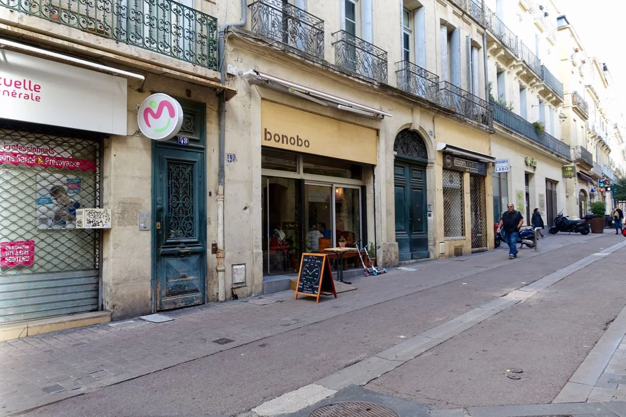 Bonobo coffee shop, Montpellier